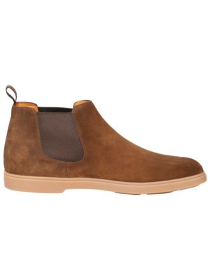 Chelseaboot in Veloursleder