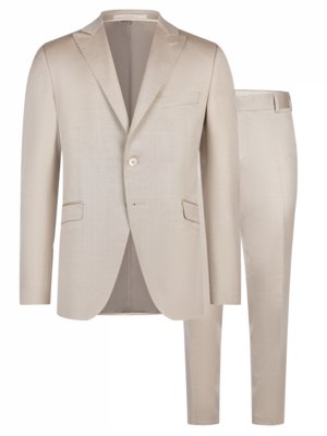 Hochzeitsanzug aus einem Woll-Mix, Drop 8, Super Slim Fit