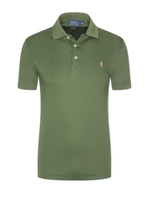 Poloshirt in Jersey-Qualität, Custom Slim Fit