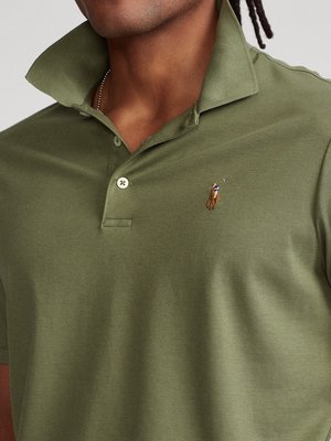 Poloshirt in Jersey-Qualität, Custom Slim Fit