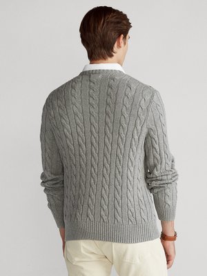 Pullover aus Baumwolle mit Zopfmuster