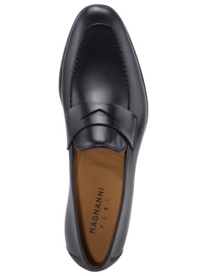 Penny Loafer aus Glattleder mit flexibler Sohle 