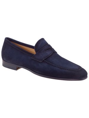 Penny Loafer aus Veloursleder mit flexibler Sohle 