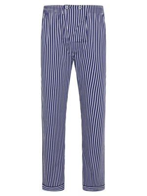 Langer Pyjama Ralph mit Streifen in Popeline-Qualität