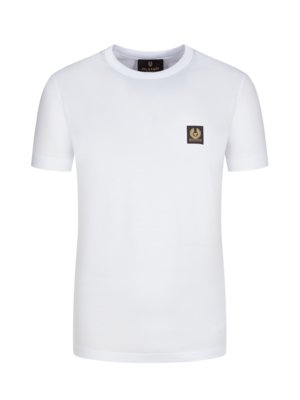 T-Shirt-mit-Logo-Emblem