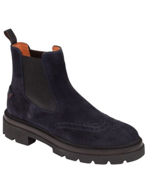 Chelsea Boot mit Combat-Sohle