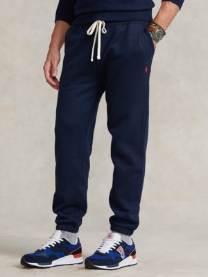 Sweatpants mit Dehnbund und Logo-Stickerei, Regular Fit