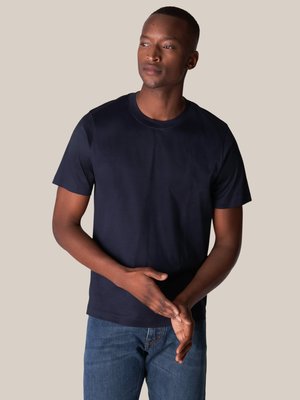 Changierendes-T-Shirt-in-Jersey-Qualität,-Slim-Fit