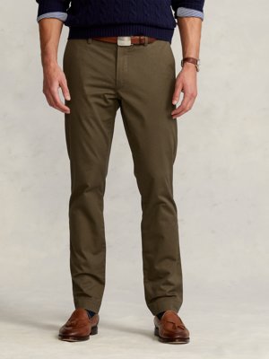 Chino mit Stretchanteil, Slim Fit