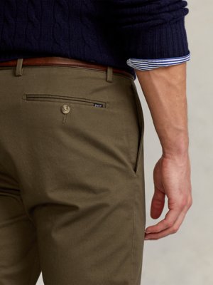 Chino mit Stretchanteil, Slim Fit