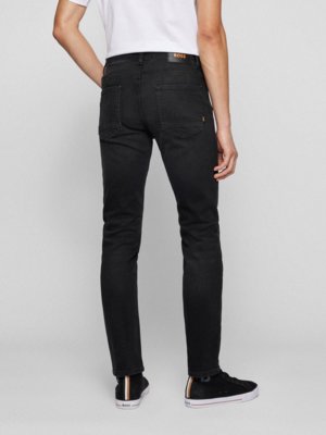 Jeans-mit-Stretchanteil,-Tapered-Fit,-Organic-Cotton