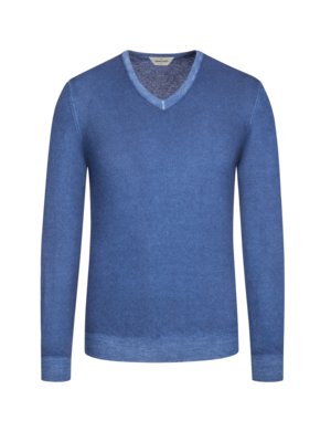 Sehr-leichter-Pullover-aus-feiner-Merino-Wolle