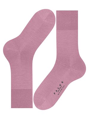 Glatte Socken Airport mit klimaregulierender Merinowolle