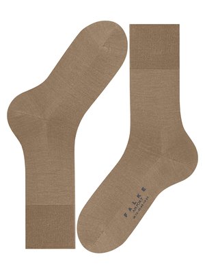Glatte Socken Airport mit klimaregulierender Merinowolle