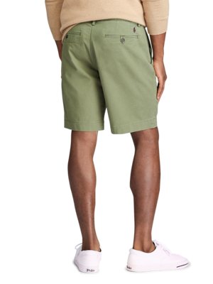 Bermudas mit Stretchanteil, Straight Fit