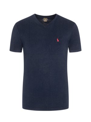 T-Shirt-aus-Baumwolle,-Custom-Slim-Fit