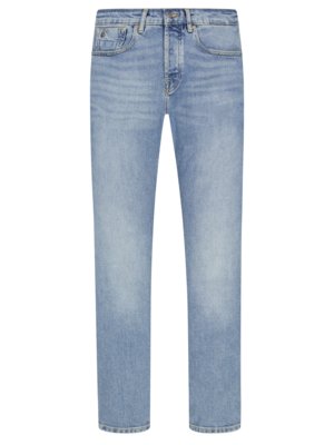 Jeans in Used-Optik mit Stretchanteil