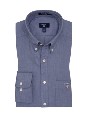 Oxford-Hemd-aus-Baumwolle,-Regular-Fit