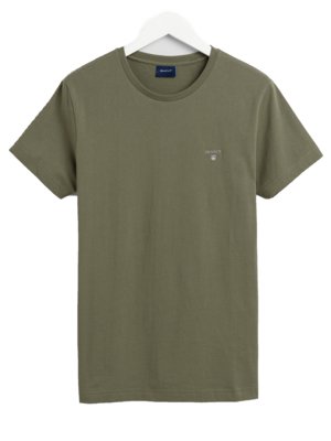 T-Shirt-aus-reiner-Baumwolle,-Regular-Fit