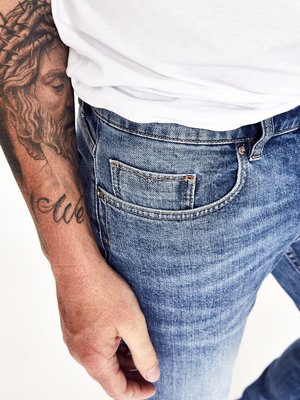 Five-Pocket Jeans, Danny, Slim Fit