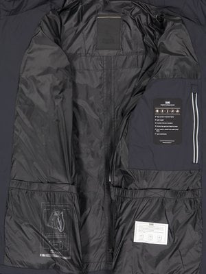 Leichter Travel-Daunenparka mit Kapuze 