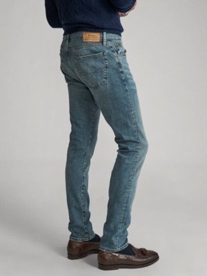Jeans-in-dezenter-Used-Optik,-Slim-Fit