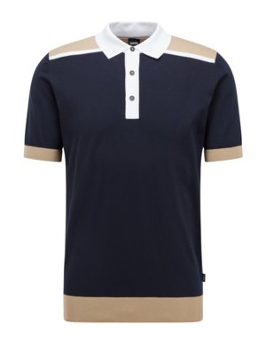 Poloshirt aus reiner Baumwolle, Tadini