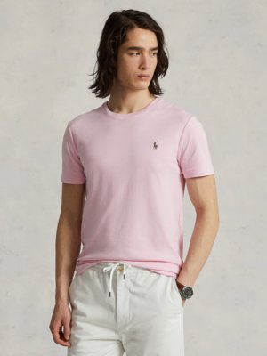 T-Shirt aus weicher Baumwolle, Custom Slim Fit