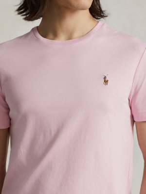 T-Shirt aus weicher Baumwolle, Custom Slim Fit
