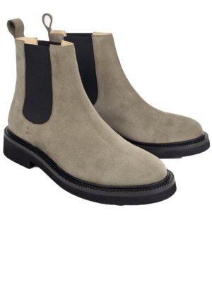 Chelsea Boot aus Veloursleder, Bond