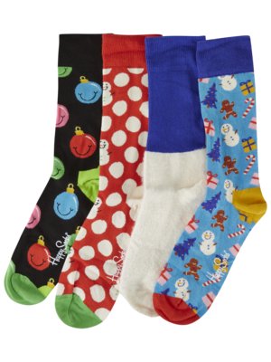 4er-Pack-Socken-im-Baumwollgemisch