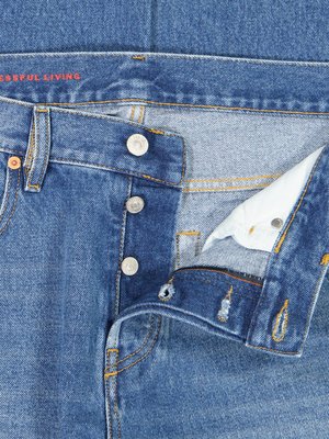 Jeans Viker in Washed-Optik, Regular Fit