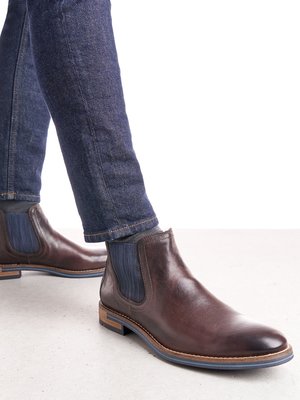 Chelsea Boot aus Glattleder