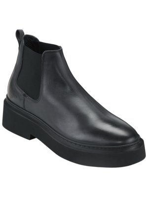 Chelsea Boot aus gewachstem Glattleder