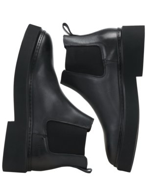 Chelsea Boot aus gewachstem Glattleder