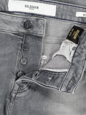 Jeans im Used-Look, U2, Slim Fit 