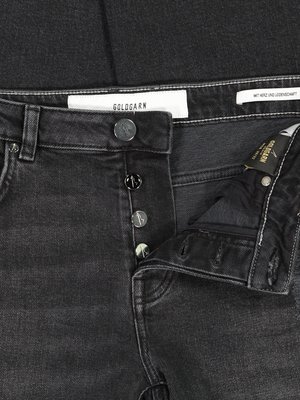 Jeans im Used-Look, U2 Slim Fit