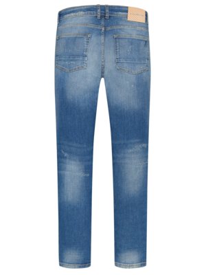 Jeans-in-Distressed-Optik-mit-Stretchanteil,-Slim-Fit