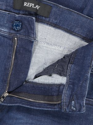 Jeans-Anbass-mit-Stretchanteil,-Hyperfelx,-Slim-Fit-