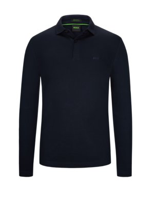Langarm-Poloshirt-in-Jersey-Qualität,-Regular-Fit