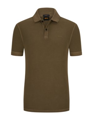 Poloshirt in Piqué-Qualität, Slim Fit