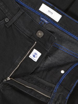 Jeans-in-Washed-Optik-mit-Stretchanteil,-Straight-Fit