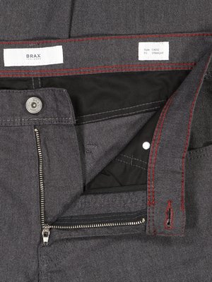 5-Pocket Hose mit Stretchanteil, Straight Fit
