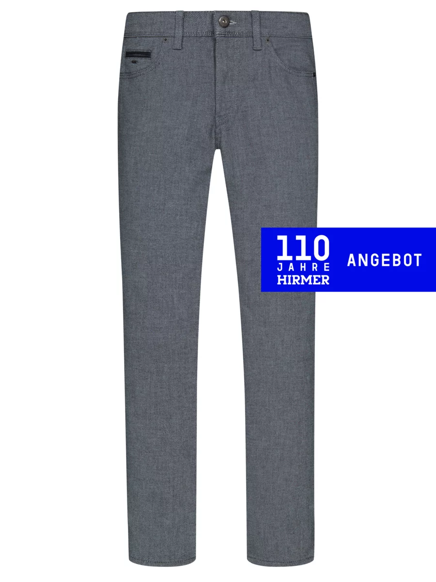 5-Pocket Hose Cadiz Wool Look mit Stretchanteil, Straight Fit, Brax,  mittelgrau | Hirmer