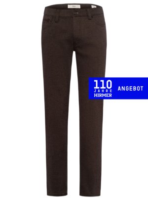5-Pocket-Hose-Cadiz-Wool-Look-mit-Stretchanteil,-Straight-Fit