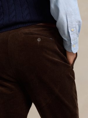 Cordhose mit Stretchanteil, Slim Fit