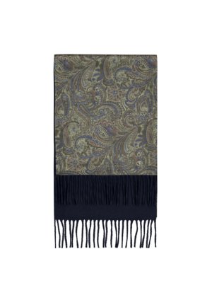 Schal aus Wolle mit Paisley-Muster
