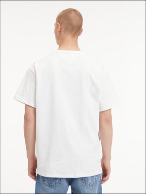 T-Shirt in Baumwoll-Jersey Qualität mit Label-Frontprint