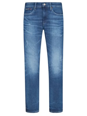 Jeans Scanton in Distressed-Optik mit Stretchanteil, Slim Fit