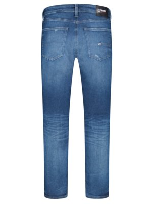 Jeans-Scanton-in-Distressed-Optik-mit-Stretchanteil,-Slim-Fit